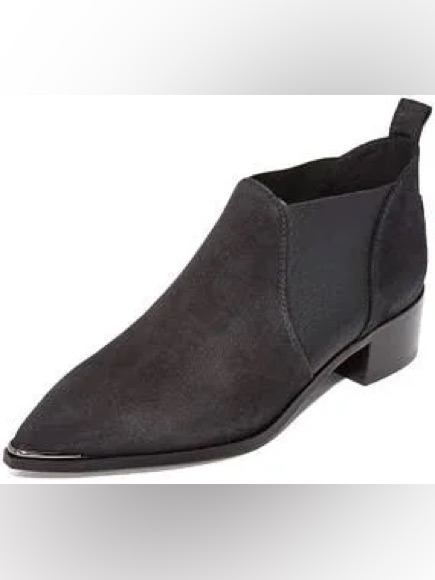Acne Studio Jenny Suede Black Boot